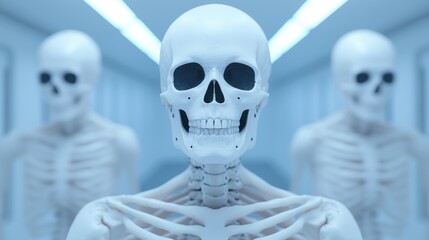 Human Skeletons in a Scientific Environment