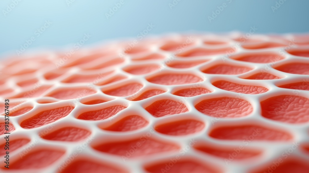 Poster Abstract Textured Surface with Soft Color Gradients