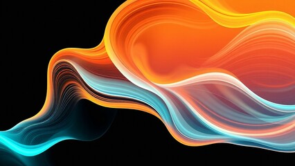 abstract background with smoke