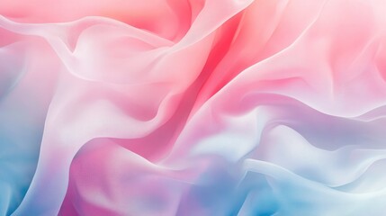 Obraz premium A colorful, pastel abstract background with soft pink and blue hues blending seamlessly. Bright and modern with a smooth texture.