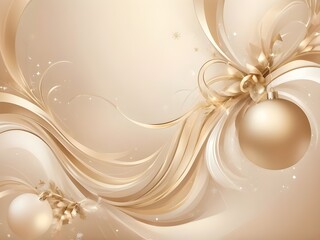 abstract pastel Christmas elegant background Blurred abstract art gold backdrop