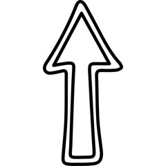 Single isolated icon with outline style icon on white background