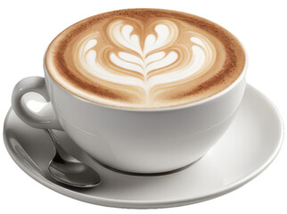 Fototapeta premium Cup cappuccino coffee latte