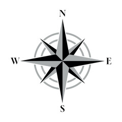 compass icon design. directional signs and symbols