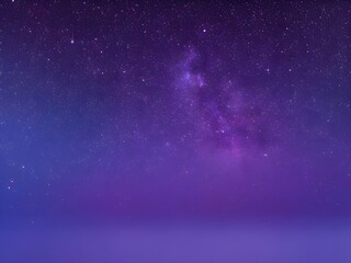 Obraz premium Ethereal Milky Way Purple Night Sky and Stars smooth textured background