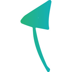 Single isolated icon with outline style icon on white background