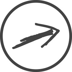 Single isolated icon with outline style icon on white background