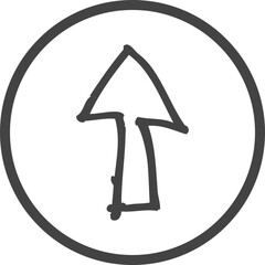 Single isolated icon with outline style icon on white background