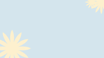 Obraz premium yellow flower background