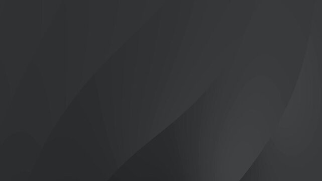 Dark Grey Abstract Wave Minimalist Background Loop.
