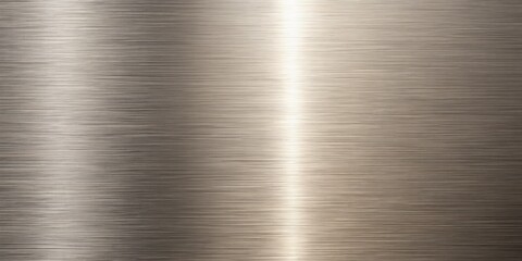 Shiny brushed metal with visible grain and soft reflections