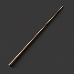 3D Baton Icon: Tool for Directing an Orchestra Illustration Logo