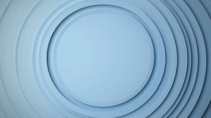 Obraz premium Discover a soothing blue abstract background with paper layers and curves, perfect for modern designs and beauty contests.