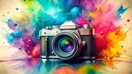 Vibrant watercolor wallpaper design featuring soft, blended patterns creates stunning backgrounds that enhance any