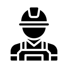 construction glyph icon