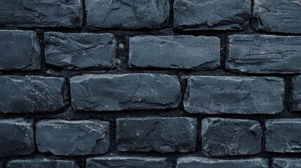 Dark Textured Stone Wall with Subtle Variations