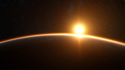 Obraz premium A New Dawn on the Red Planet