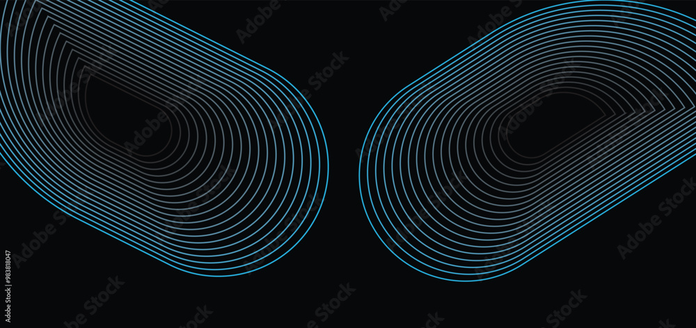 Poster abstract futuristic line stripe pattern on white background. abstract modern background futuristic. 