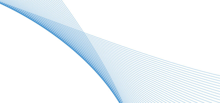 Futuristic Line stripe pattern on white Abstract background. Abstract modern background futuristic. Fowing lines. Dynamic waves.