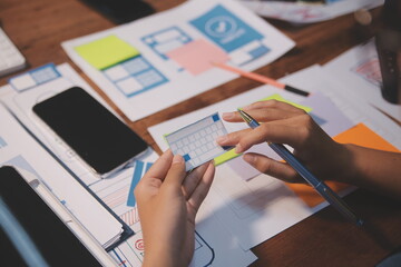 The designer team is designing the uxui system to make the uxui system work well on new phones and...