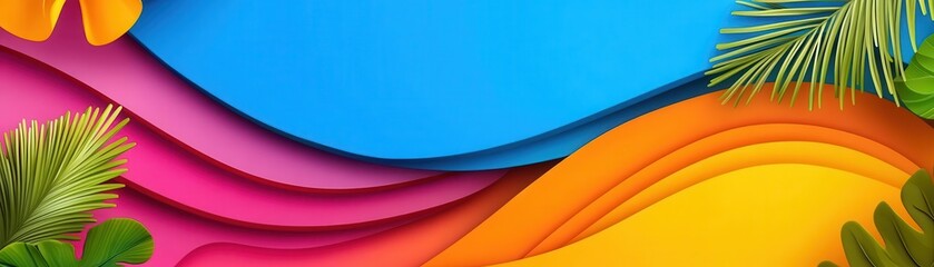 Obraz premium Dynamic shape flat design top view motion graphics theme animation vivid