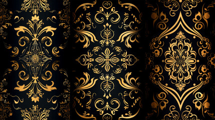 set retro pattern on background