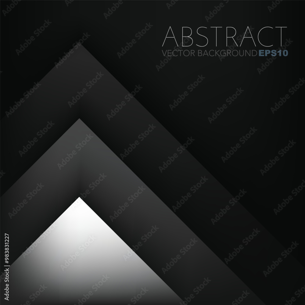 Poster graphic geometric triangle overlap vector layer background for text and message design