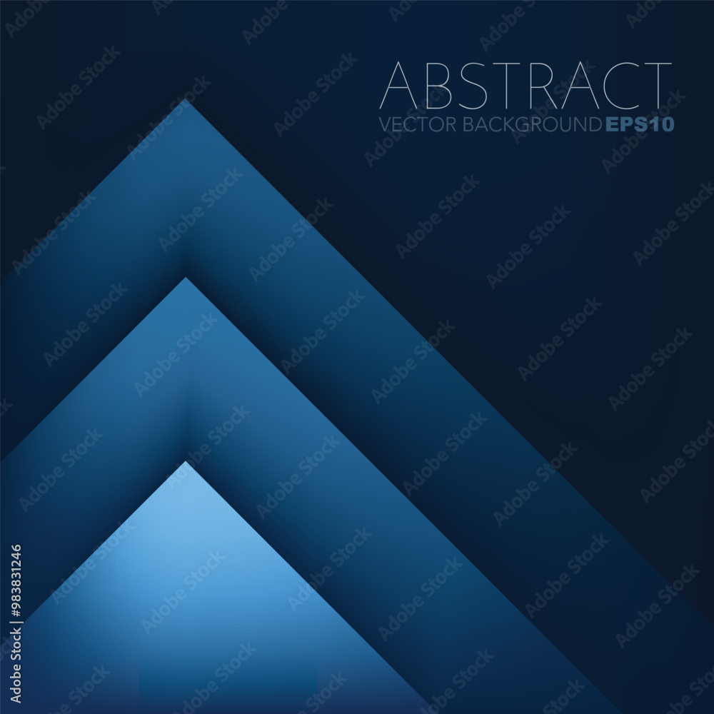 Poster graphic geometric triangle overlap vector layer background for text and message design