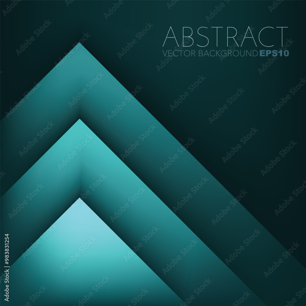 Poster graphic geometric triangle overlap vector layer background for text and message design