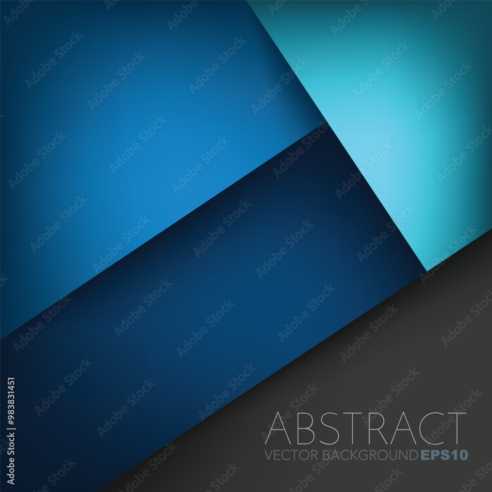 Poster graphic geometric triangle overlap vector layer background for text and message design
