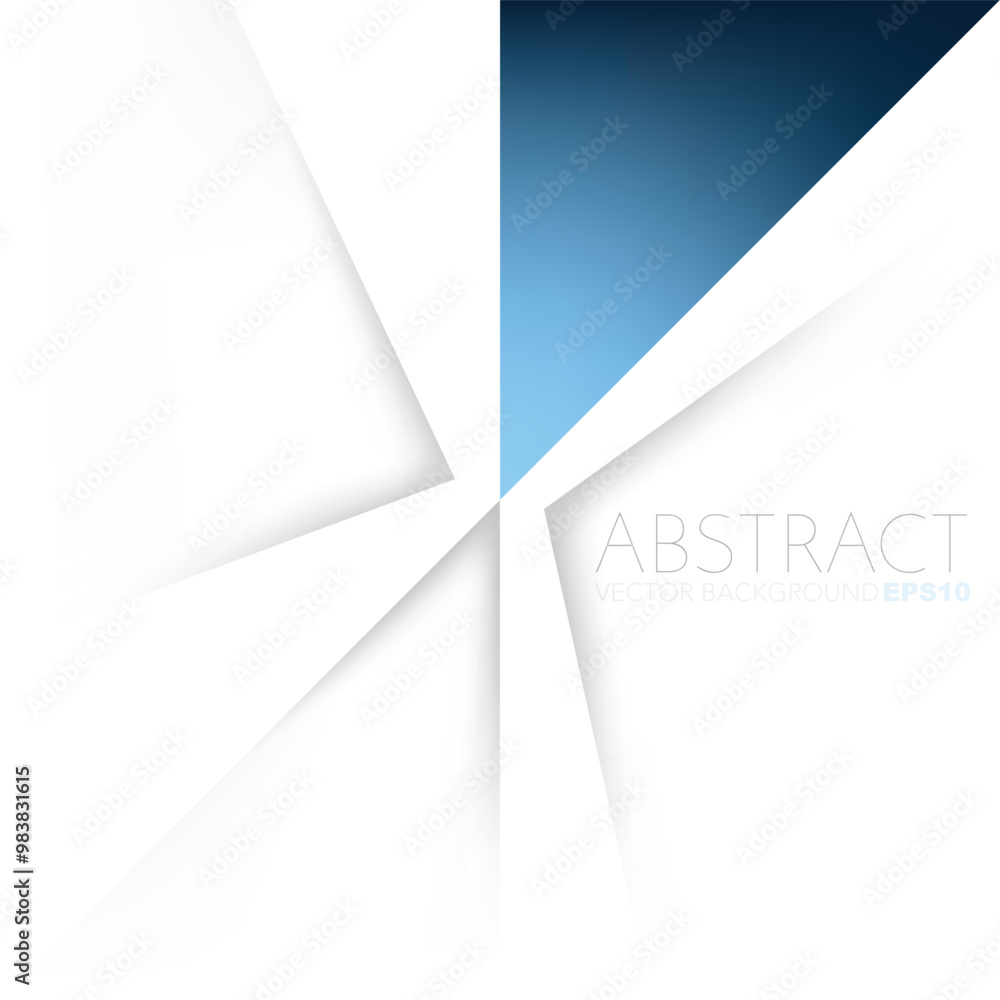 Poster graphic geometric triangle overlap vector layer background for text and message design