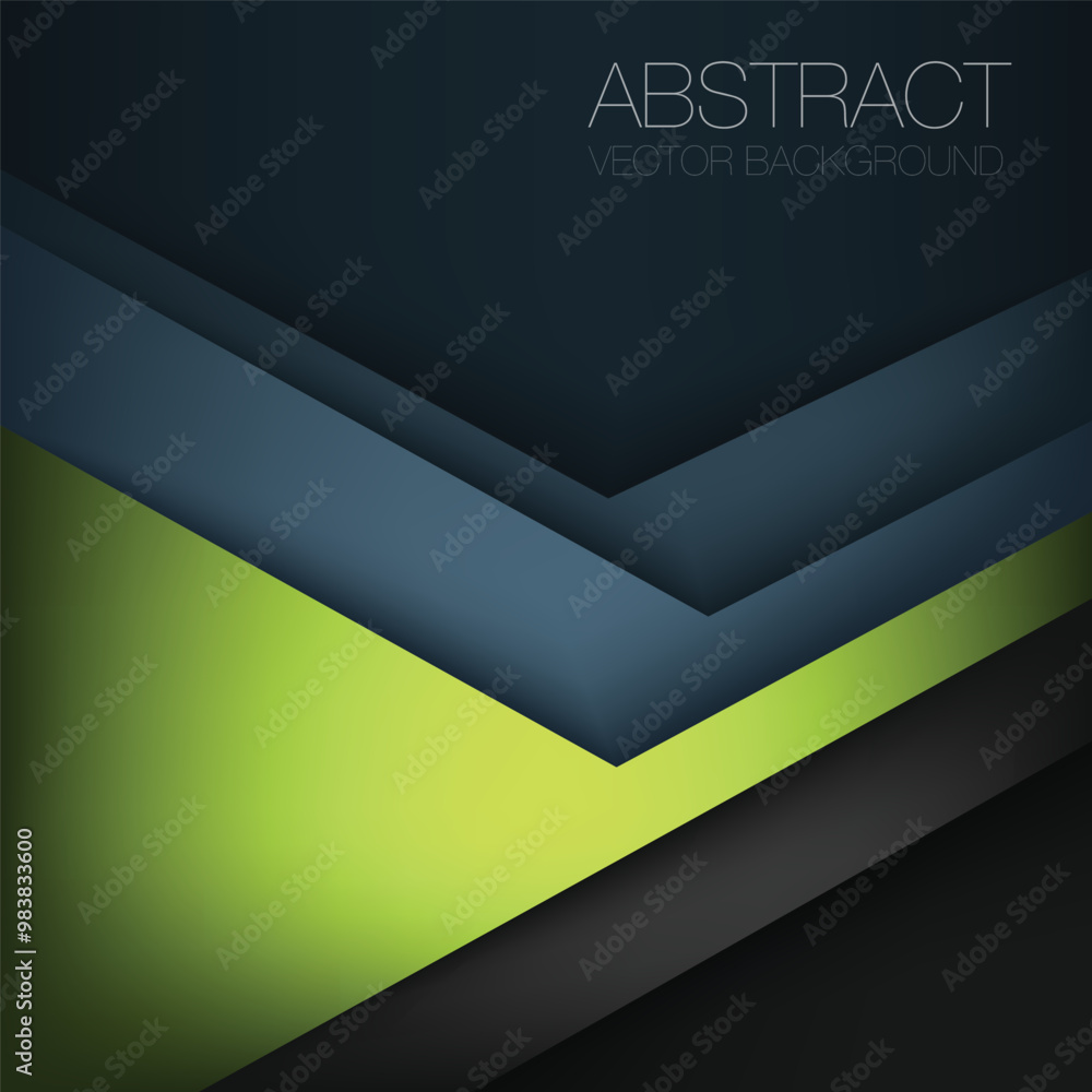 Poster graphic geometric triangle overlap vector layer background for text and message design