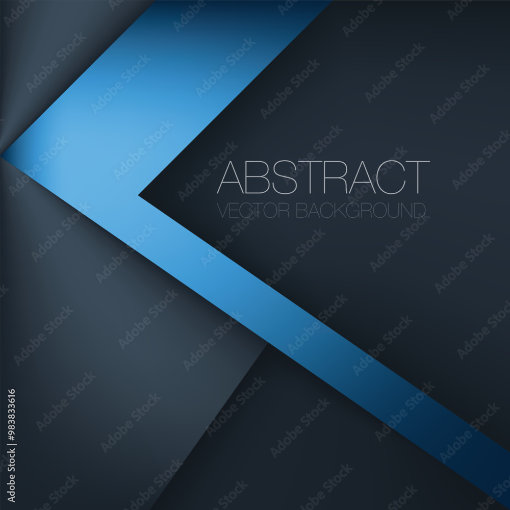 Poster graphic geometric triangle overlap vector layer background for text and message design