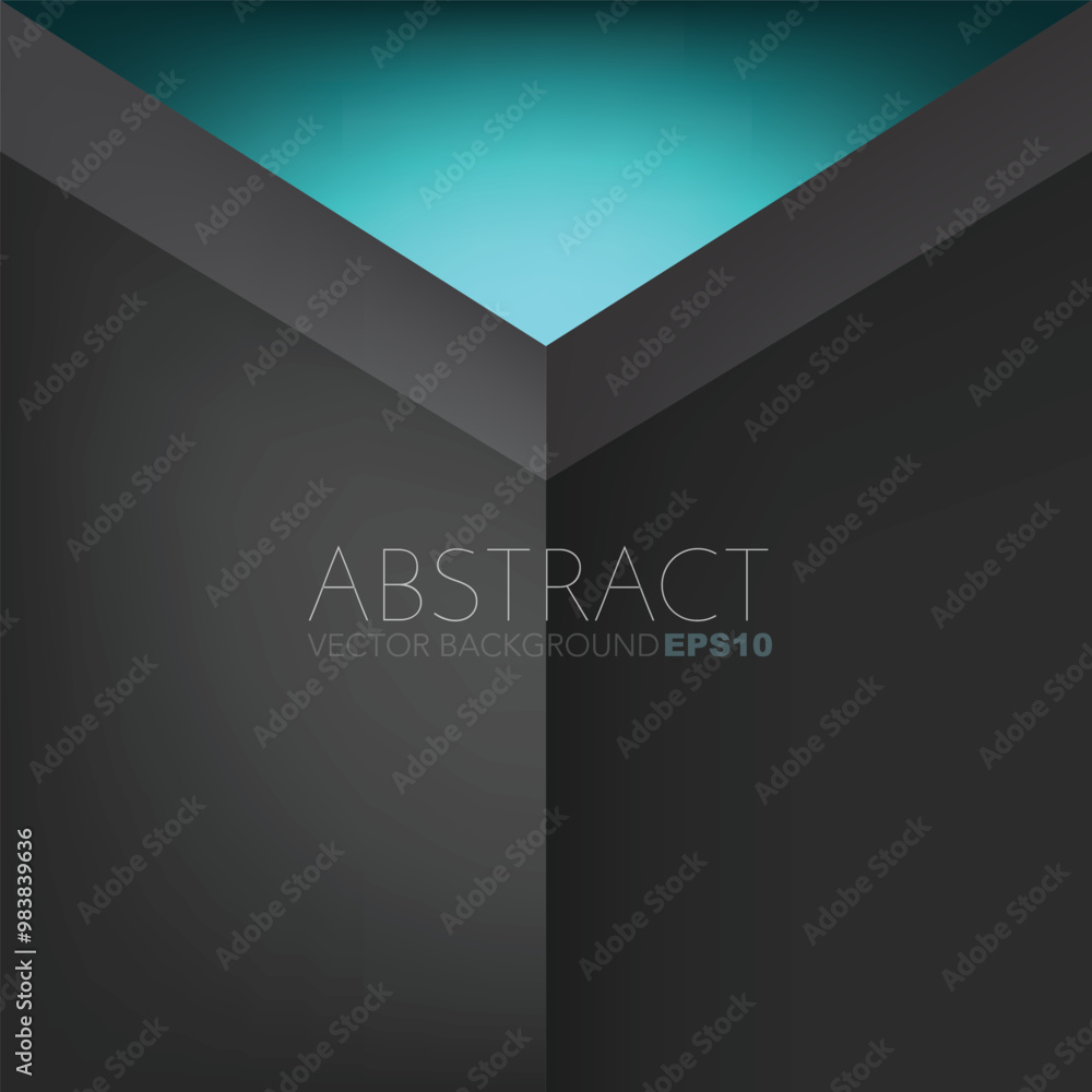 Poster graphic geometric triangle overlap vector layer background for text and message design