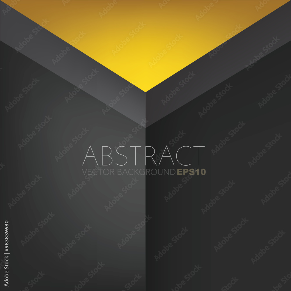 Poster graphic geometric triangle overlap vector layer background for text and message design
