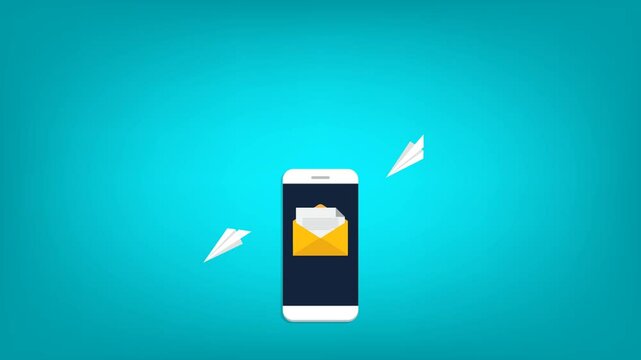 Newsletter. vector illustration of email marketing. subscription to newsletter, news, offers, promotions. a letter and envelope. subscribe, submit. send by mail.	
