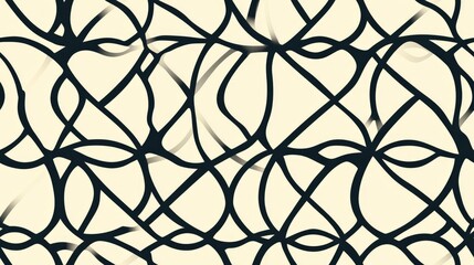 Ornamental geometric pattern with symmetrical lines