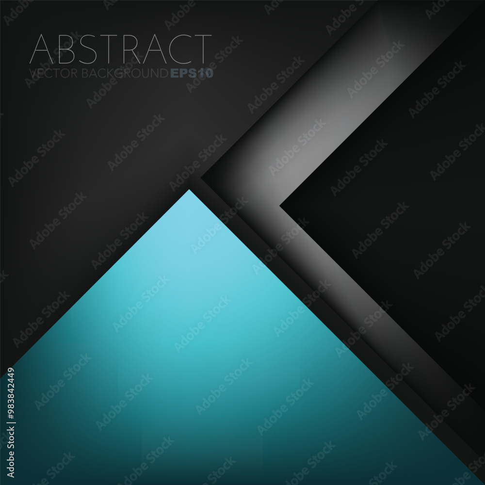 Poster graphic geometric triangle overlap vector layer background for text and message design
