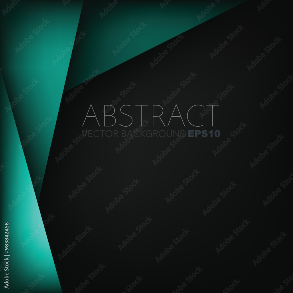 Poster graphic geometric triangle overlap vector layer background for text and message design