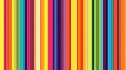 Obraz premium Vibrant seamless striped pattern suitable for backgrounds and design