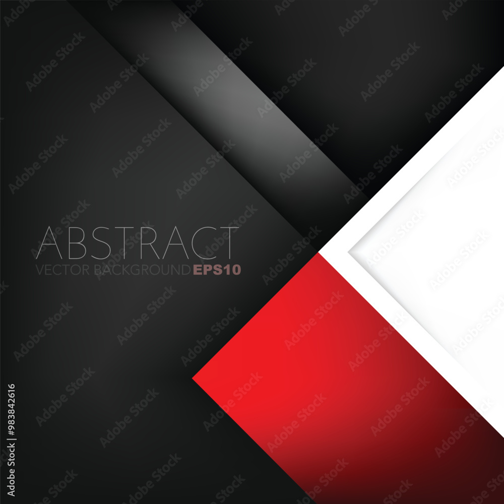 Poster graphic geometric triangle overlap vector layer background for text and message design