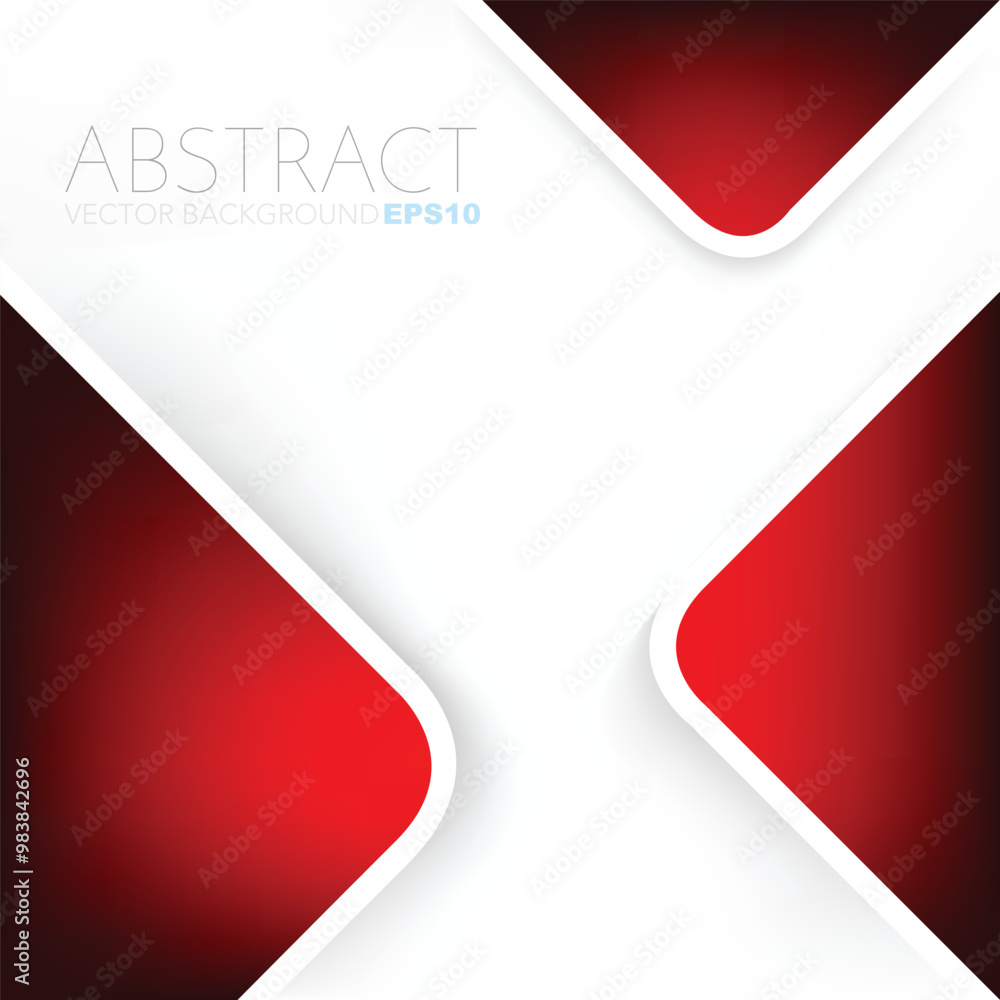 Poster graphic geometric triangle overlap vector layer background for text and message design