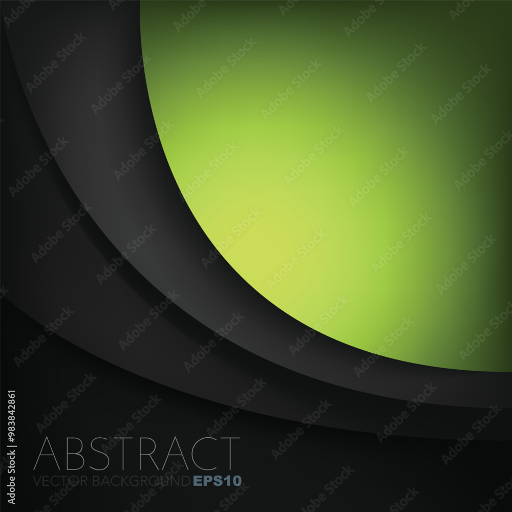 Poster graphic vector curve line overlap background for text and message design