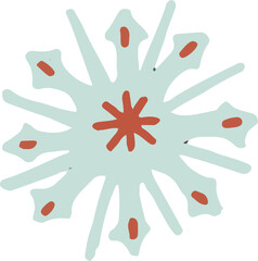 cute vector flat illustration of Christmas celebration snowman santa claus, seamless pattern design