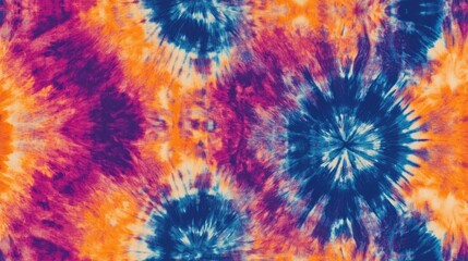 Tie dye pattern Bohemian style artwork Shibori inspired ethnic design Vintage aesthetic