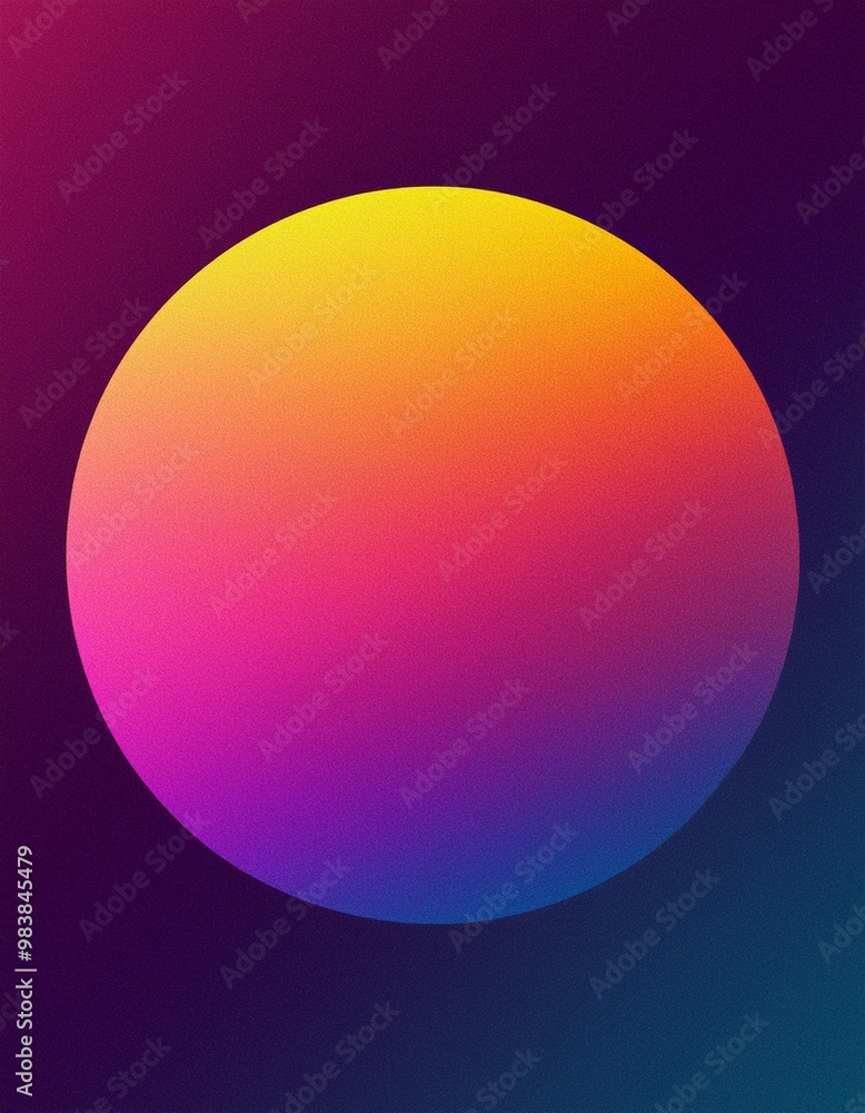 Aufkleber perfect for graphic design or website use, this versatile background features a colorful sphere and 
