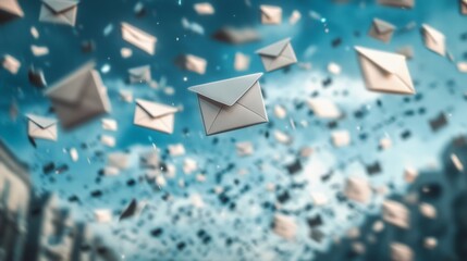 Envelopes Falling From The Sky.