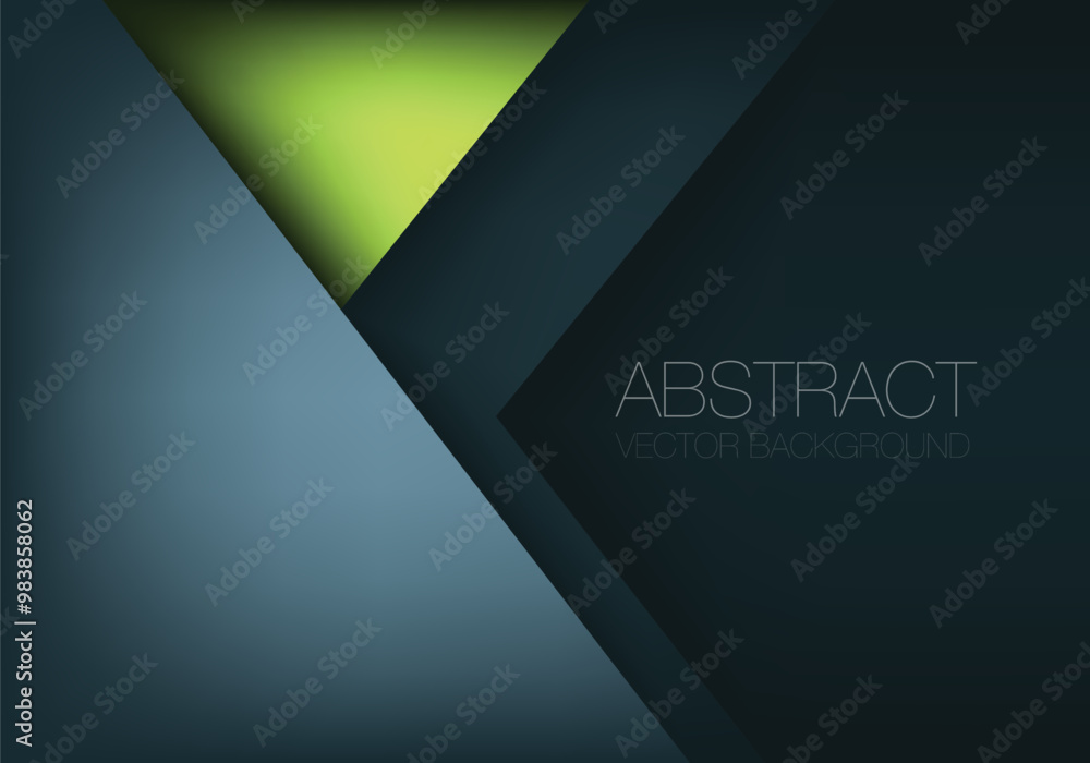 Poster graphic geometric triangle overlap vector layer background for text and message design