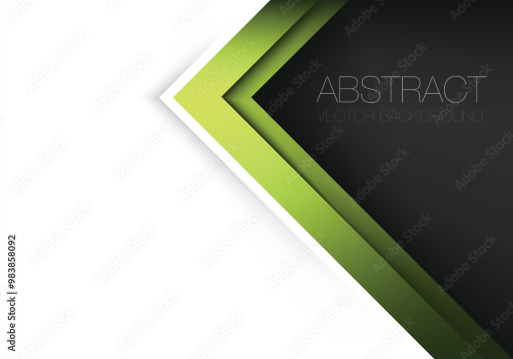Poster graphic geometric triangle overlap vector layer background for text and message design