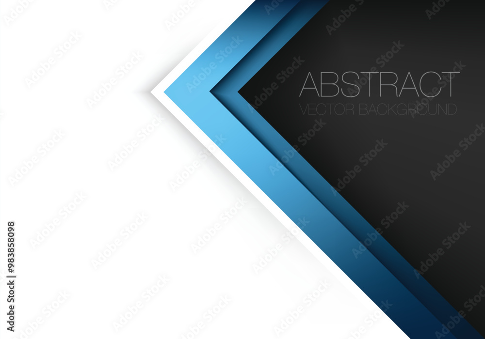 Poster graphic geometric triangle overlap vector layer background for text and message design